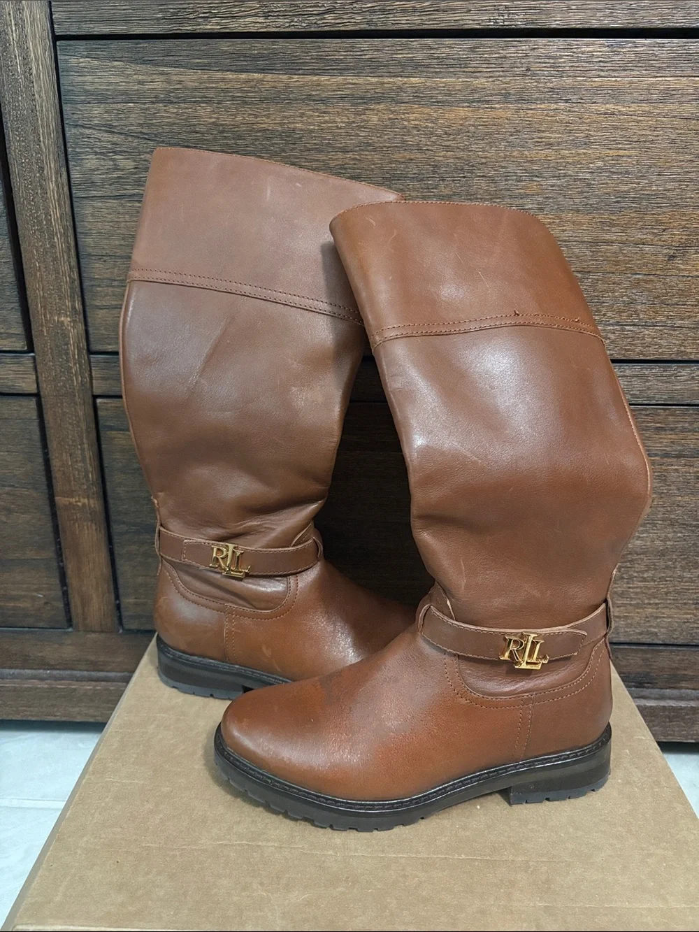 Ralph Lauren Everly Riding Boot - SIZE 6